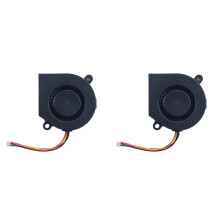 2X Double Turbo Fan 5015 Cooling Fan for Flashforge Adventurer 5M Pro Extruder Hotend Rapid Cooling Fan