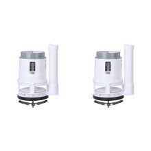 2pcs 16cm 3inch Toilet Cistern Dual Flush Valve Bathroom Squatting Toilet Tank Drainage Accessories