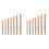 14Pcs  Drill Bits,Concrete Drill Bit, Drilling and Punching Work Kit for Ceramic Tile, Concrete, Brick, Glass 1