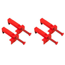 Bricklaying Wire Drawer Brick Leveling Runner Puller for Construction Building Fixer Measuring Tools Red 4PCS