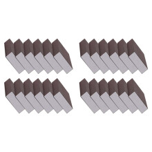 24Pcs Sanding Sponge 220 Grit Fine Sanding Blocks for Drywall Metal Wood Washable and Reusable