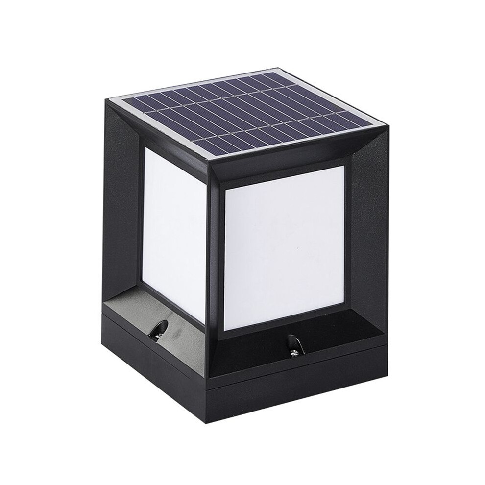 Led Solar Column Headlight Solar Powered Pillar Lamp Outdoor Waterproof Wall Light For Courtyard Landscape Garden 10Cm 6033420918932