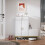 L-Shaped Shoe Storage Cabinet with Bench 9