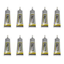 10X ZHANLIDA Coque de TéLéPhone ÉLectronique Plastique MéTal E7000 Artisanat Bijoux Colle 110Ml