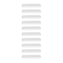 50 Pieces PTFE Magnetic Stirrer Mixer Stir Bar Laboratory Bar Stir Plate Magnet Stir Rod Magnetic (8X40mm)