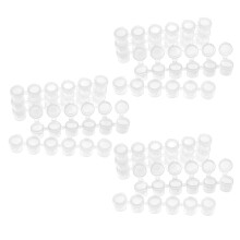 60 Strips 120 Pots 5Ml 6 Cups Empty Paint Pot Pod Strips Paint Strips Arts and Crafts Plastic Storage Containers