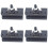 4X 250-301 Quick Change Turning Facing Lathe Tool Post Holder 1