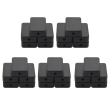 25 Peças Caixa de JunçãO de Plástico Impermeável para Projeto Elétrico 55X35X15mm
