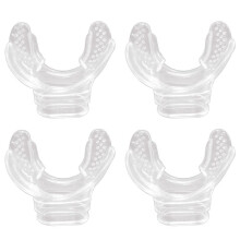 4PC Silikonowy Ustnik do Nurkowania Regulator Snorkel Ustnik SprzęT do Nurkowania -Toksyczny Antyalergiczny Silikon BezpieczeńStwa