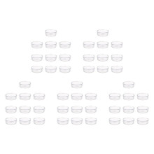 50 Pcs. 35mm x 10mm Sterile Plastic Petri Dishes with Lid for LB Plate Yeast (Transparent Color)