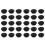 60mm Computer Desk Table Grommet Cable Port Wire Hole Cover 30 Pcs 1
