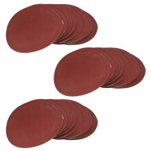 90 Stueck 5 Zoll 125mm Runde Sandpapier Scheibe Sand Blaetter Grit 320/400/600/800/1000/1500 Klett Schleifscheibe fuer Sander Grits