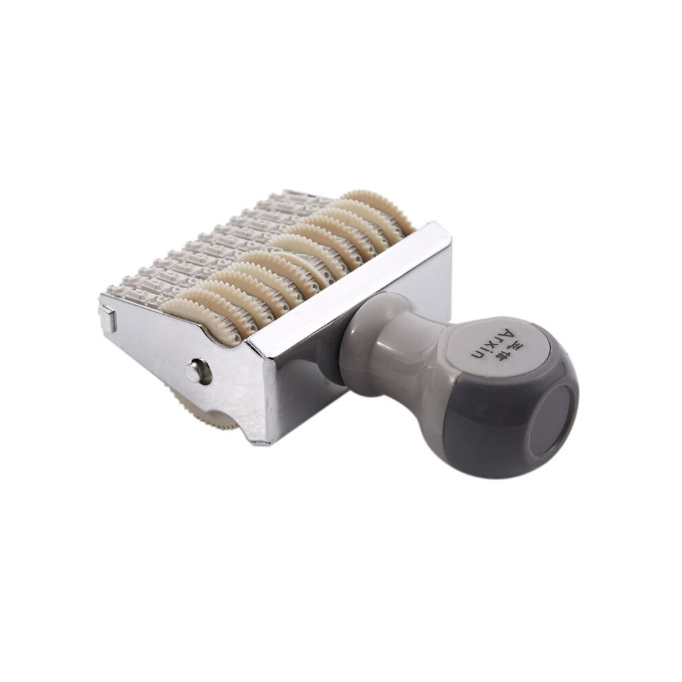 5X Arxin 12 Band Self Inking Rubber Stamps Numbering Machine, Creamy White 6032015699485