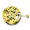 Gold Skeleton 2004 Movement Ordinary Pendulum Adjustment Radiation Pattern Fully Automatic Watch Movement 1