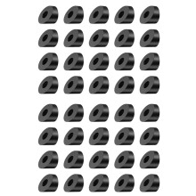 40 Pack 1/4In ID Angle Washers for Cable Railing Posts, for 1/8In 5/32In 3/16In Deck Cable Railing Cable Railing Angled