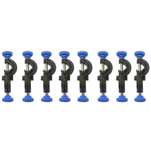 Labor Klemm Halter 2 Boss Kopf Retorten Ständer Halter 8 Stücke
