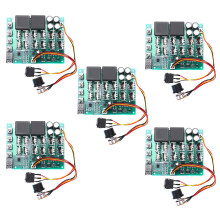 5X 10-55V 12V 24V 36V 48V 55V 100A Motor Speed Controller PWM HHO RC Reverse Control with LED Display