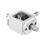 90Degree Right Angle Bevel 1:1 Forward Double Output Shaft 1 Module 20 Teeth Bevel Gear Aluminum Frame Simple DIY Module 1