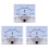 3X Zeigertyp  Voltmeter, 85C1  0-15V Mechanisches Analogspannungs Panel Messgerät 1