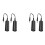 Ground Loop Isolator Noise Filter for Car Audio/Home Stereo,4 PCS Ground Loop Noise Isolator with 3.5mm Audio Cables 1