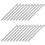 Stainless Steel Button  Screw, Hex Socket Bolts Type:M4 / 4mm Bolt Size:M4 x 75mm Your Pack Quantity:20 1
