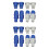 2 Sets PowerCON Connector,NAC3FCA+NAC3MPA-1&NAC3FCB+NAC3MPB-1,Lockable Cable Connector 1