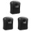 3X Key Lock Box, Wall-Mounted Zinc Alloy Key Box  4-Digit Combination Key Storage Lock Box 1