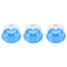 3X 6 Slots Watch Dust Sheet Cover with Tray Watch Movement Repair Tool Protector Watchmaker Repair Tool