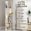 (White) Cylindrical Rotatable Bookshelf 7