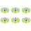 6pcs 200Mm Aluminum Polyurethane Industrial Encoder Wheel Measuring Wheel for Measuring Rotary Encoder 1