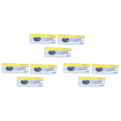 3X Safetypin Clear Hard Plastic Name Tag Clip Holder 3 Pcs