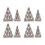 80Pcs P80 Plasma Cutting Torch Consumable Cutting CNC 80A P80 Plasma Torch Tip Electrode Nozzle 1