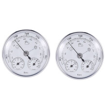 2X Wall Mounted Household Thermometer Hygrometer High Accuracy Pressure Gauge Air Weather Instrument Barometer