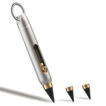 Everlasting Metal Inkless Pen, Titanium Forever Erasable Pen for Sketch Drawing Writing Mechanical Pencil