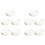 50Pcs Plastic Nail Art Paint Color Mixing Palette Plate Disk Essential Tool 1
