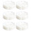 30Pcs Plastic Nail Art Paint Color Mixing Palette Plate Disk Essential Tool 1