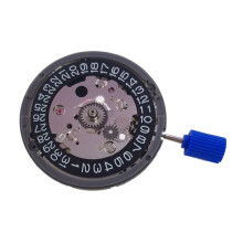 NH34 High-Precision Watch Movement NH34 GMT Function Calendar 3O'Clock Automatic Movement Mechanism-Black Calendar