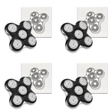 4X Shaver Replacement Fit for Balder Pro Shaver XR7000,XR1500,XR1501 Electric for Bald Men