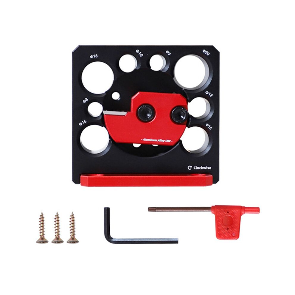 Adjustable Dowel Maker Jig 8Mm-20Mm With Carbide Blades Woodworking Electric Drill Milling Dowel Auxiliary Tool 6033360333079