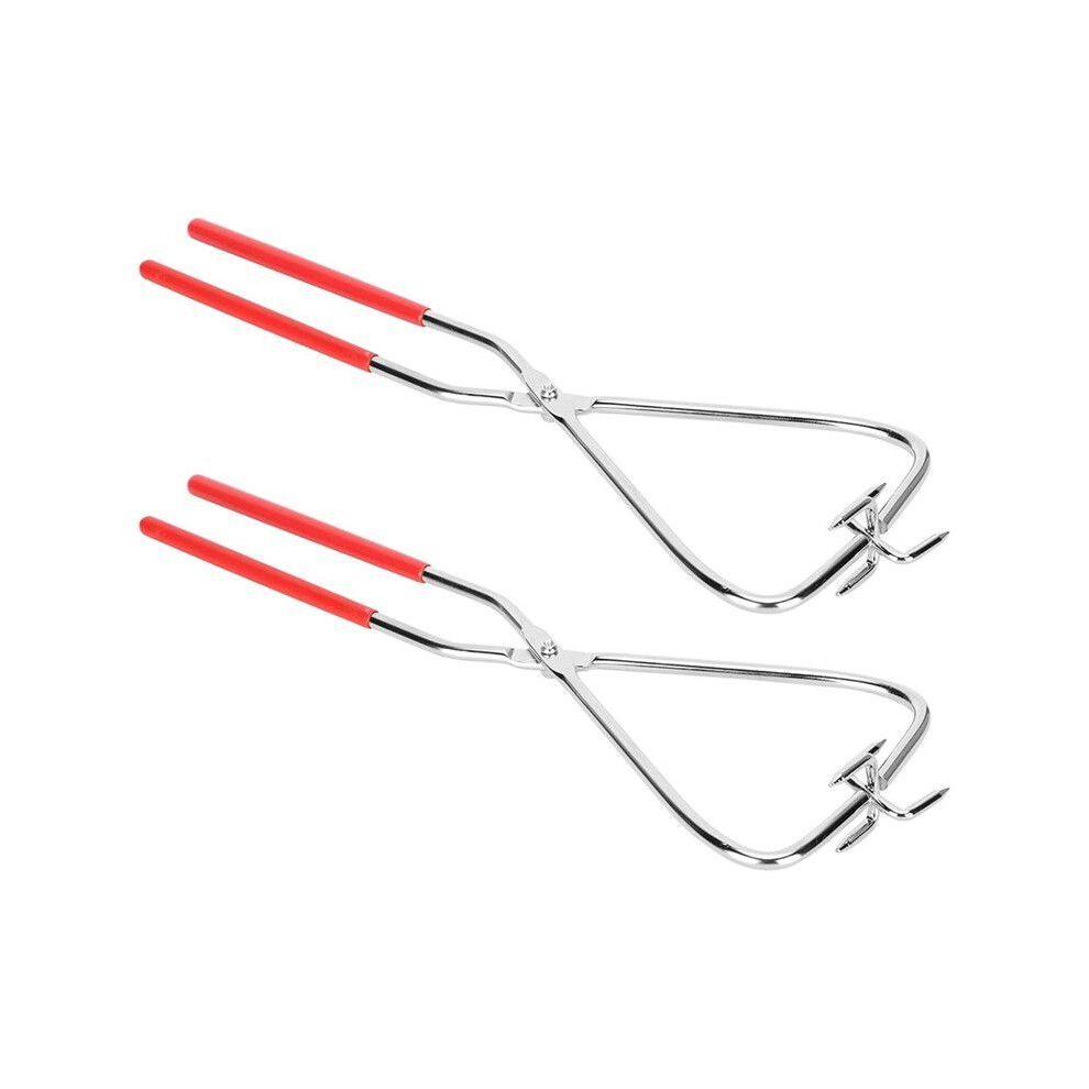 2Pcs Dipping Tongs Glazing Tools, Stainless Steel Pottery Clay Sculpture Tool Pliers For Clay Modeling Sculpturing 6032296098106
