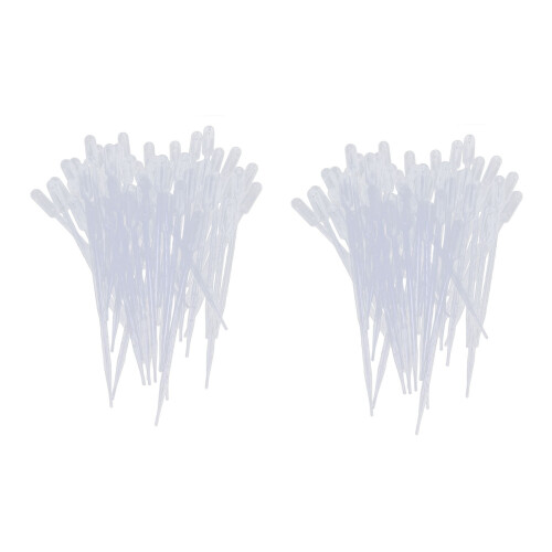 100 Pezzi 10Ml Trasparenti Pipette Pasteur Per Pipette Con Trasferimento Di Plastica Trasparente