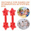 2St Interactieve Kinderen Dumbbells - Perfect Voor Thuis En School 5