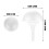 2Sets Draagbare Schuim Bloemhouder Voor Handbloemen DIY 2