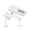 2X Universal Ceiling Fan Lamp Remote Control Kit AC 110V Timing Setting  Adjuste Wind Speed Transmitter Receiver 1
