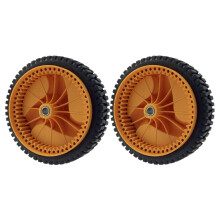 2X 196 MM Lawn Mower Wheel for Husqvarnaa for McCulloch 5324025-67, 5324029-36, 532402567, 532402936