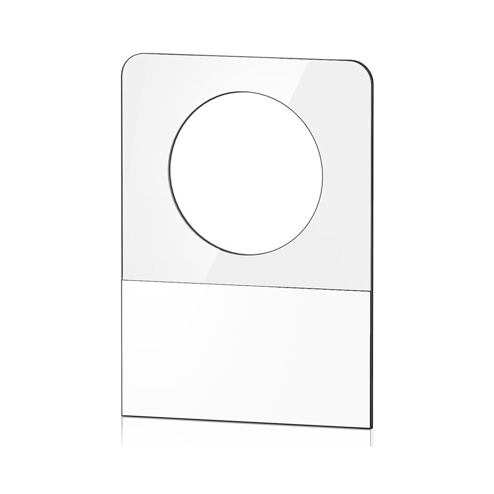 Hang Tabs, 400 Pcs Clear Sticky Hanging Tags Round Hole Self Adhesive Plastic Hang Tabs For Hanging Retail Display 6033420943040