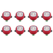 8X 220V Actionneur pour Amortisseur D'Air Valve électrique Amortisseur Motorisé pour Conduit D'Air Conducteur de Valve de Vent 1NM pour Tuyau de