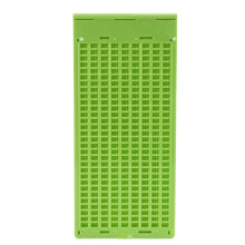 4pcs 9 Lines 30 Cells Braille Writing Slate and Stylus Plastic Braille Slate Kit for the Blind