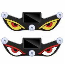 (L) Solar Powered Devil Eyes Car Light - Eye catching Demon Eyes - for Night Driving