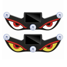 (M) Solar Powered Devil Eyes Car Light - Eye catching Demon Eyes - for Night Driving